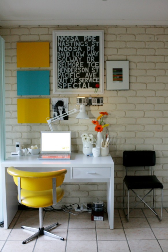 toque amarelo no home office toque amarelo no home office