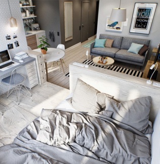 Apartamento Retrô Clean