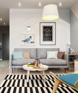 Apartamento Retrô Clean