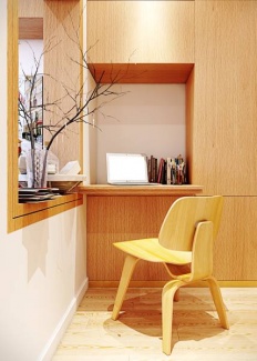 Apartamentos com salas integradas