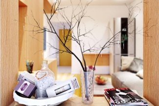 Apartamentos com salas integradas