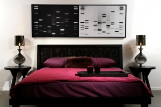 quadro com o DNA do casal quadro com o DNA do casal