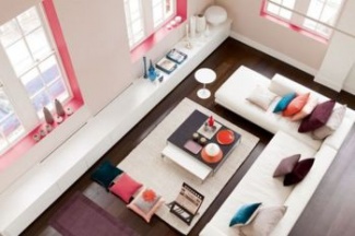 Cores da sala de estar em 2014