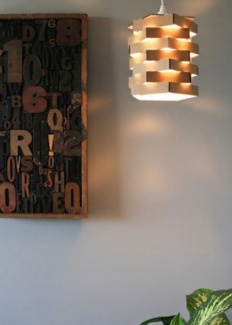 Fica rústico e o efeito impressiona!!