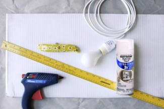 Luminária de Papelão