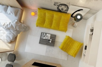 pequenos espaços com decoração masculina