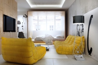 pequenos espaços com decoração masculina