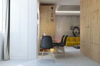 pequenos espaços com decoração masculina