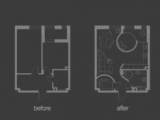 pequenos espaços com decoração masculina