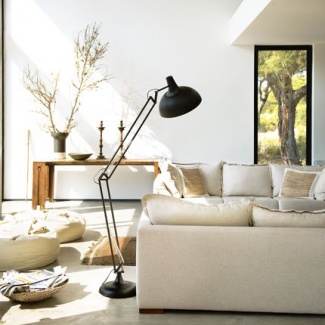 sala com decoração neutra e clara sala com decoração neutra e clara
