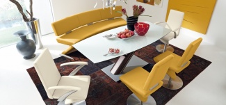 sala de jantar em amarelo sala de jantar em amarelo