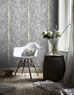 Cinza na sala de estar