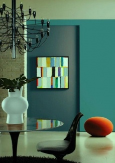 Essa mistura de vários tons de verde para brinca de destacar.