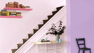 Lilás e bege rosado juntos podem transmitir ideia de frivolidade.