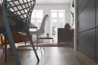 Decór escandinavo com cor!