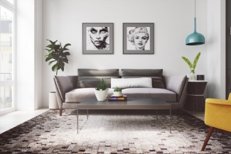 Decór escandinavo com cor!