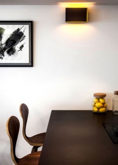 Decoração com toques escuros