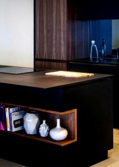 Decoração com toques escuros