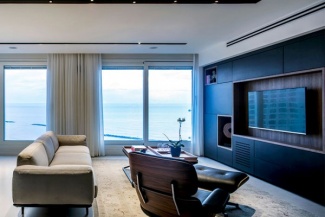 Decoração com toques escuros