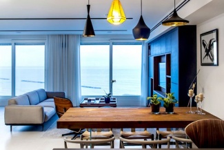 Decoração com toques escuros