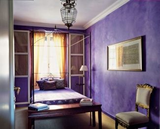 cama dossel em ferro negro.