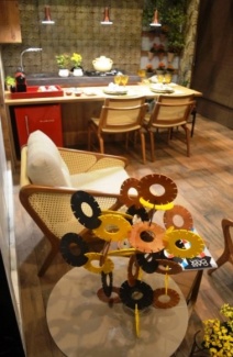 ND Estúdio com a Sala de Estar com Varanda