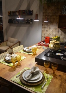 ND Estúdio com a Sala de Estar com Varanda