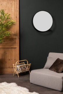 Como escolher a cor ideal para o ambiente - Cadeira La Redoute cinza em destaque na parede cor de chumbo.