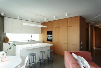 Apartamento Decorado Milagre da Manhã - vista da cozinha