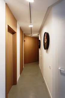 Apartamento Decorado Milagre da Manhã - vista do corredor