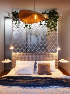 Apartamento Decorado Milagre da Manhã - decoração do quarto