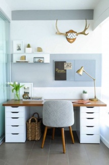 Home Office Decorado - ikea Home Office Decorado - ikea