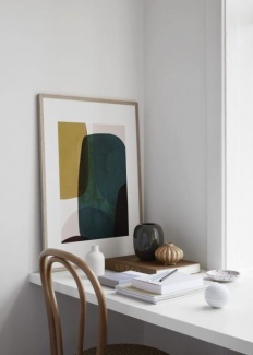 Home Office Decorado - The Poster Club Home Office Decorado - The Poster Club