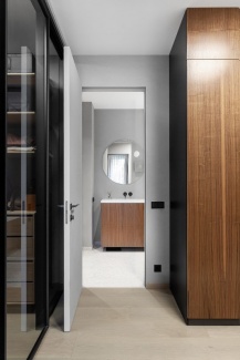 Decoração com preto e terracota